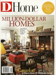 D Home Magazine Cover featuring Sara Demartini's work